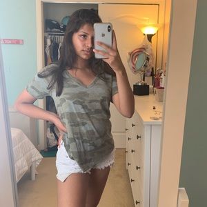 FINAL SALE Camo T-shirt